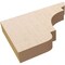 Ekena Millwork 2in. W x 8in. H x 12in. L New Brighton Woodgrain TimberThane Rafter Tail, Primed Tan RFTUR02X08X12NEBRCPR - alternate 3